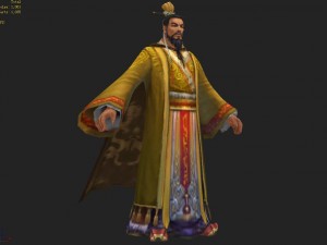 low poly 3d characters-king 3D Modell