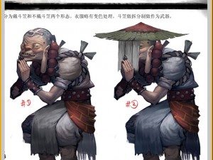 low poly 3d characters-bitter fruit monk 01 3D Model