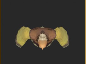 low poly 3d characters- grandpa 3Dモデル
