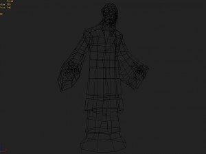low poly 3d characters- grandpa 3Dモデル