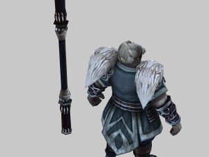 low poly 3d characters-raptor Model 3D