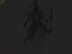 low poly 3d characters-rightuesman 02 3D Model