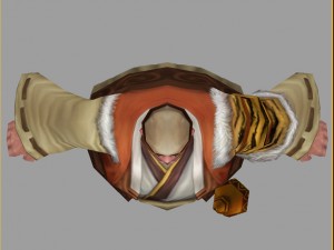 low poly 3d characters-liu shuqin 3D Model