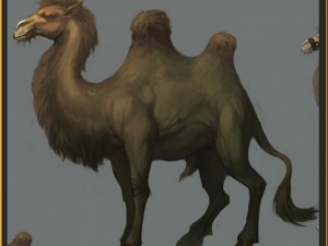 low poly 3d characters-camel 3D-Modell