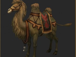 low poly 3d characters-camel 02 3D Model