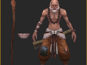 low poly 3d characters-lounge Modello 3D