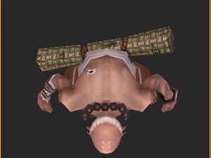low poly 3d characters-lounge Modello 3D