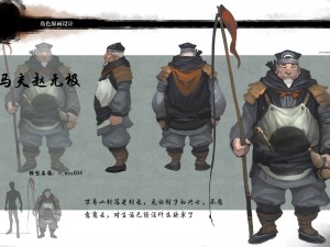 low poly 3d characters- groom zhao wuji Modelo 3D