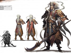 low poly 3d characters-horse ming wang 3Dモデル