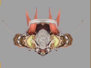 low poly 3d characters-horse ming wang 3D Модель