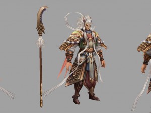 low poly 3d characters-horse ming wang 3D Модель
