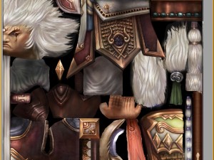 low poly 3d characters-horse ming wang 3D Модель