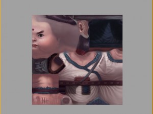 low poly 3d characters-miu bao Model 3D