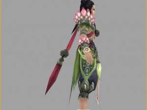 low poly 3d characters-where real body Modello 3D