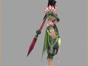 low poly 3d characters-where real body 3D Model