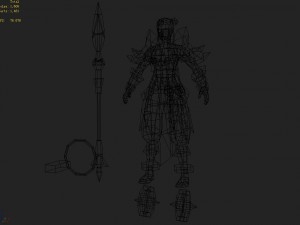 low poly 3d characters-where real body Modello 3D