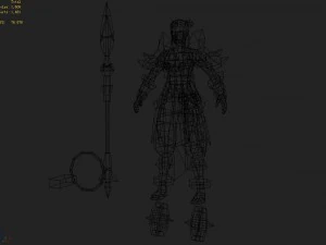 low poly 3d characters-where real body 3D Model