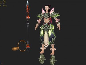 low poly 3d characters-where real body Modello 3D