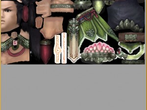 low poly 3d characters-where real body Modello 3D