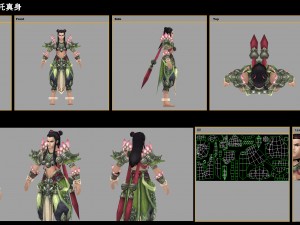 low poly 3d characters-where real body Modello 3D
