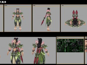 low poly 3d characters-where real body 3D Model