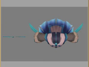 low poly 3d characters - men phantom 3D Model