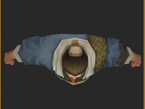 low poly 3d characters-refugees Model 3D