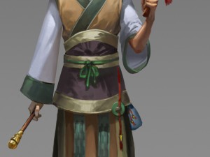 low poly 3d characters-auctionary Modelo 3D