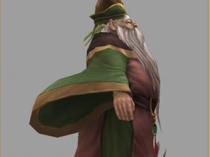 low poly 3d characters-pan silk land public 3D Model