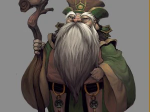 low poly 3d characters-pan silk land public 3D Model