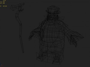 low poly 3d characters-pan silk land public Modelo 3D
