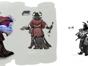 laag poly 3D-karakters-rechter 3D Model