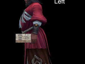 low poly 3d characters-judge 3D Model