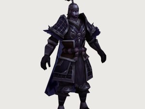 low poly 3d characters - soul of the standard 3D 模型