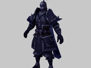 low poly 3d characters - soul of the standard 3D 模型