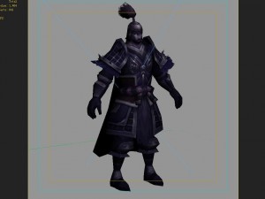 low poly 3d characters - soul of the standard 3D 模型