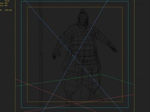 low poly 3d characters-tsing yi taoist 3D Model