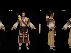 low poly 3d characters - task reel publisher 3D 모델