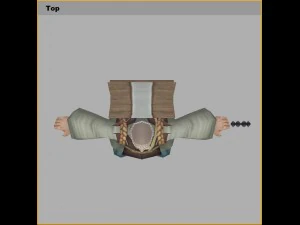 low poly 3d characters - study in japan 3D Model