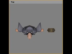 low poly 3d characters - sweeping 3D Model