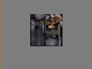 low poly 3d characters - sweeping 3D Model