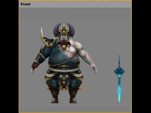low poly 3d characters-destruction 3D Model