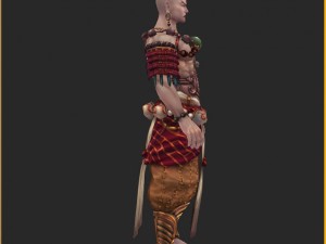 low poly 3d characters-good boy Model 3D