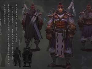 low poly 3d characters-shen tu 13 3D Model
