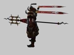 low poly 3d characters-haotian day will 3D 모델
