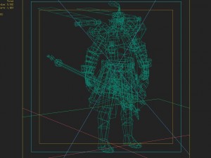 low poly 3d characters-haotian day will 3D 모델