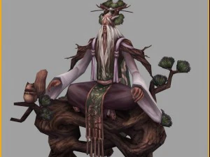 low poly 3d characters-eighteen public 3D Model