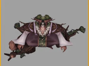 low poly 3d characters-eighteen public 3D Model