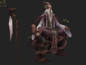low poly 3d characters-eighteen public 3D Model
