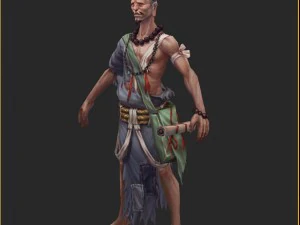 low poly 3d characters 3D Model